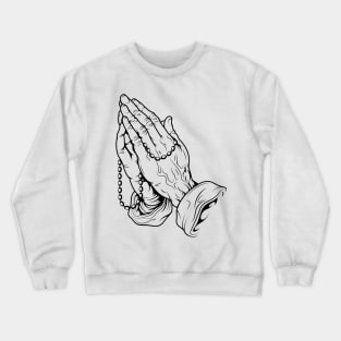 Prayer Hands Crewneck Sweatshirt